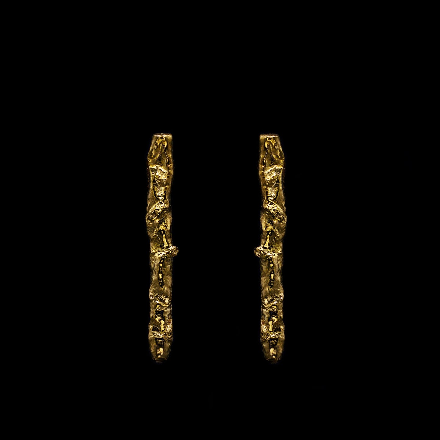 INCHATO GOLD MAXI EARRINGS