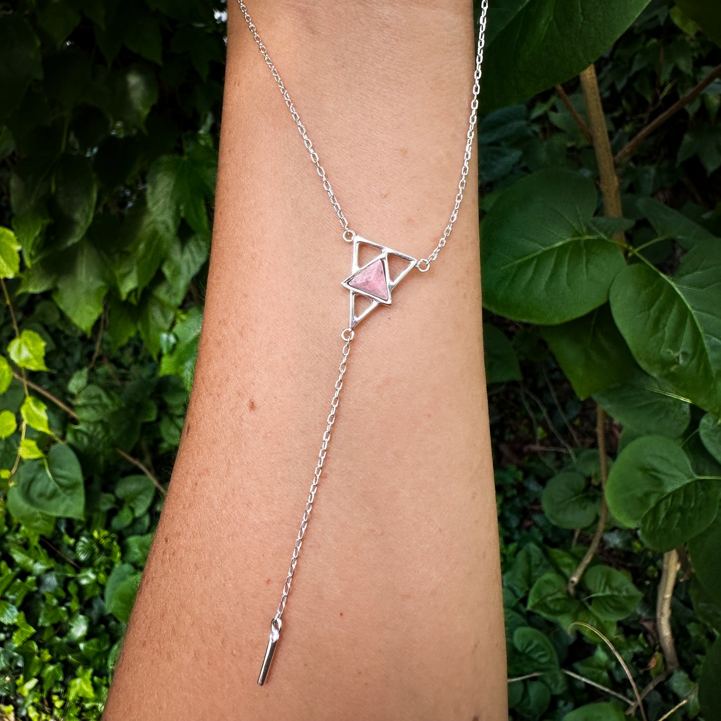 UNCU NECKLACE RHODOCHROSITE