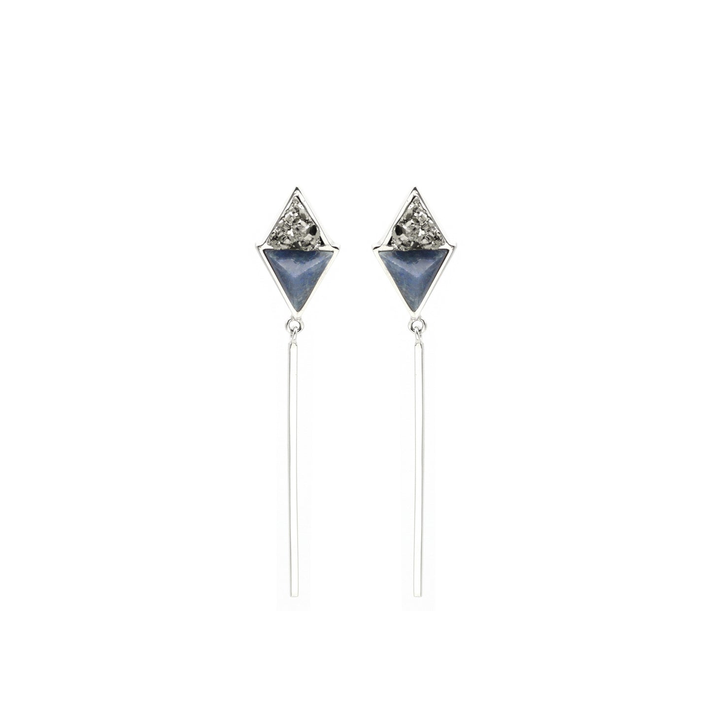 CHUNTU EARRINGS CHALCEDONY