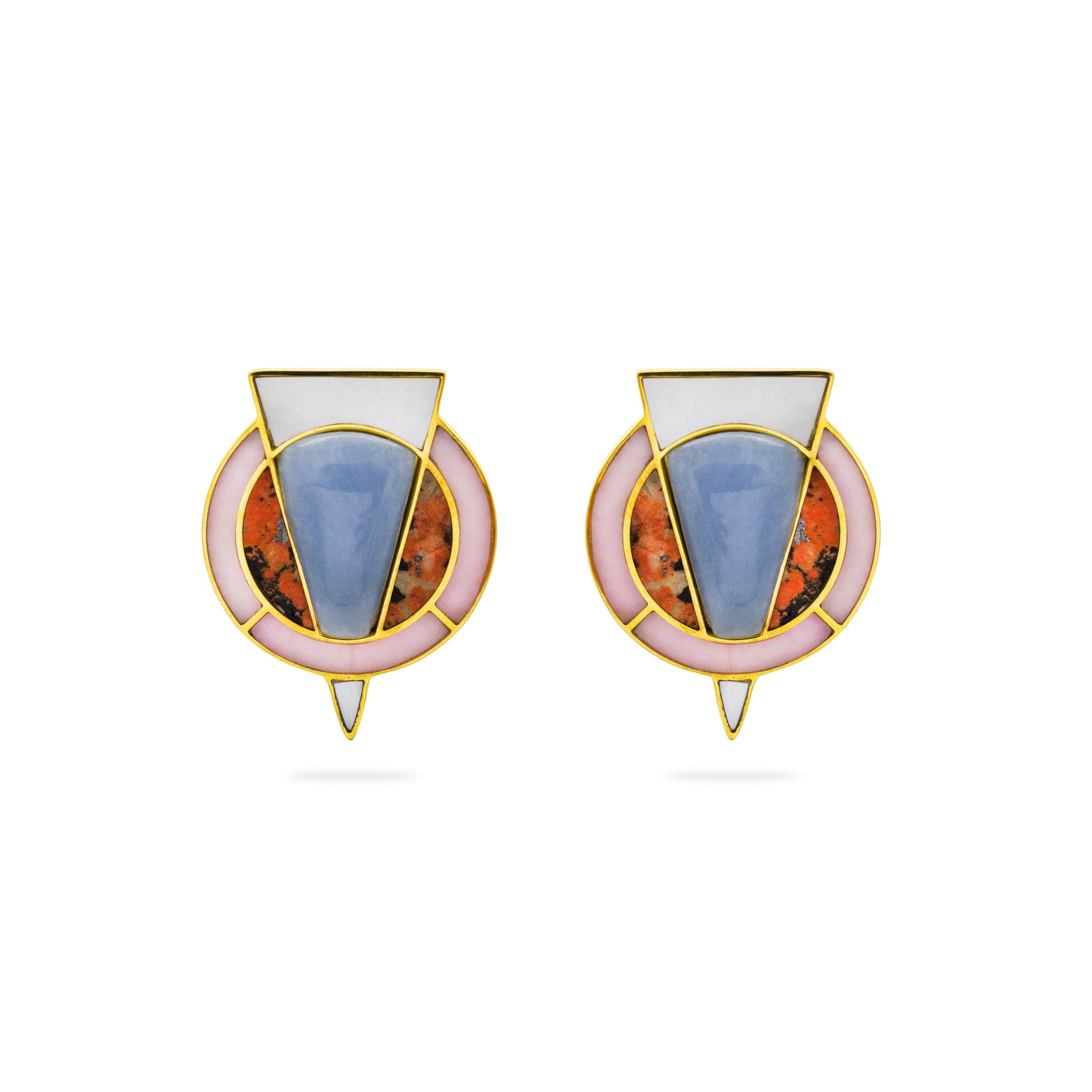 CARAL EARRINGS ANGELITE