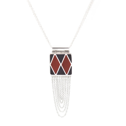 MAMACUNA NECKLACE RED JASPER