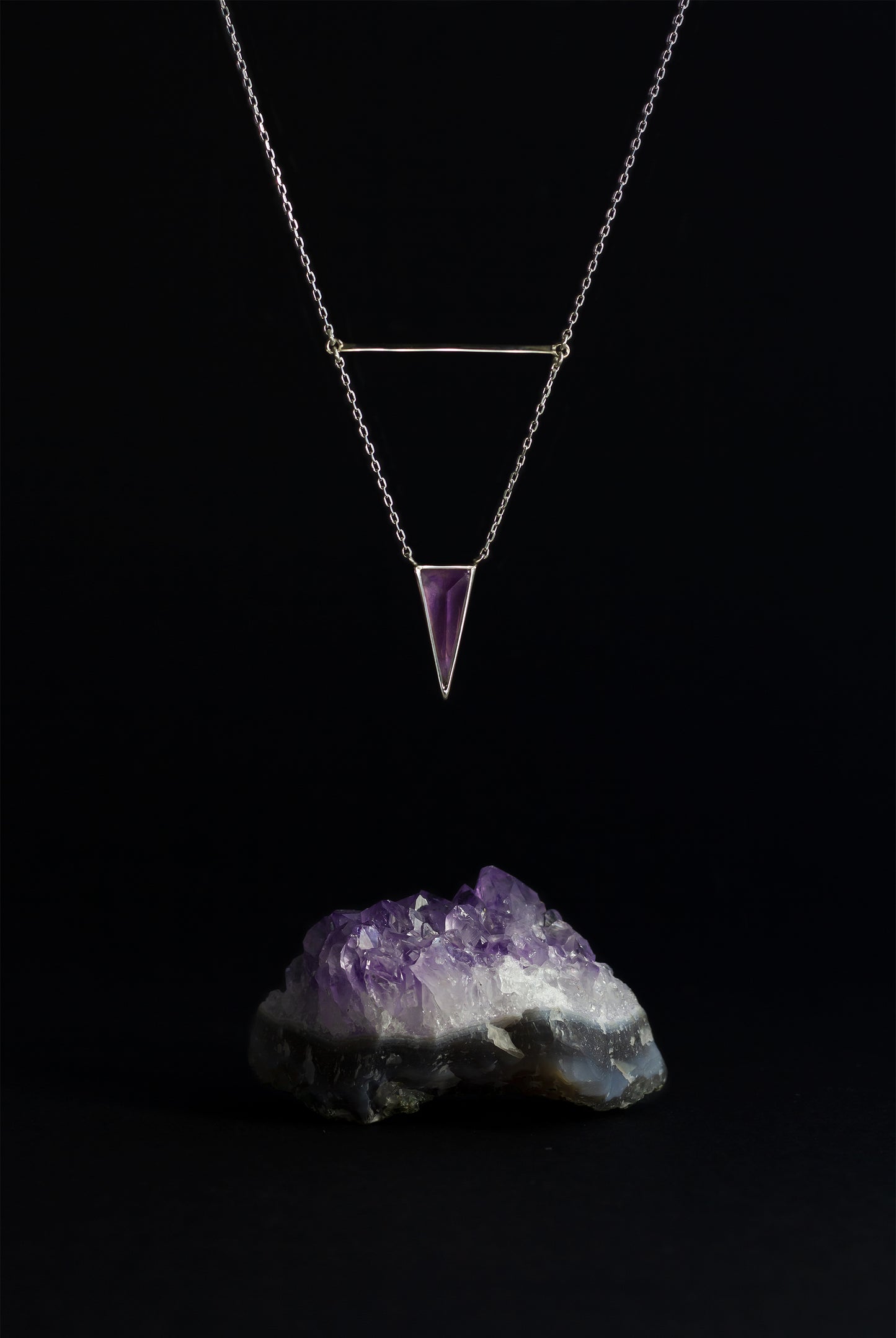 HUACA NECKLACE AMETHYST