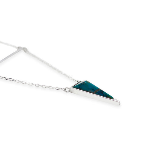 HUACA NECKLACE CHRYSOCOLLA