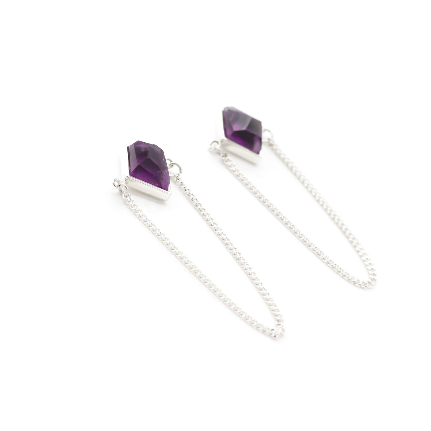 PUYTU OHRRINGE AMETHYST